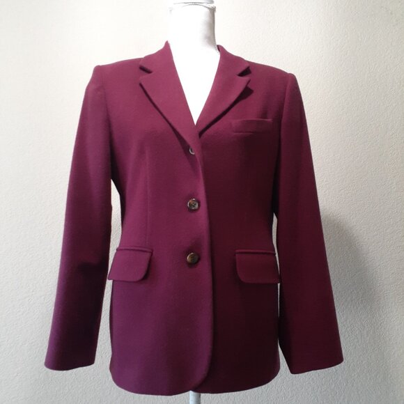 L.L. Bean Wool & Cashmere Blazer - Picture 2 of 15